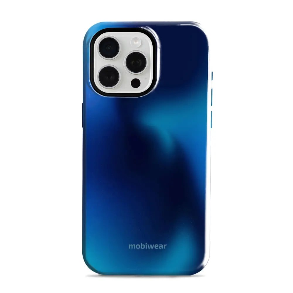 Odolný obal Mobiwear Elite Pro - Apple iPhone 15 Pro Max - EP68E Modrý odstín