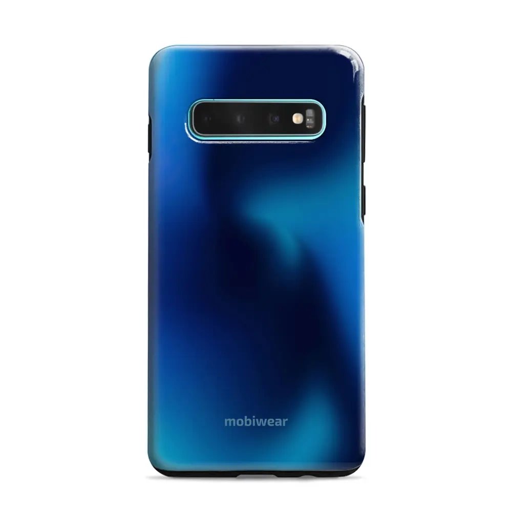 Odolný obal Mobiwear Elite Pro - Samsung Galaxy S10 Plus - EP68E Modrý odstín