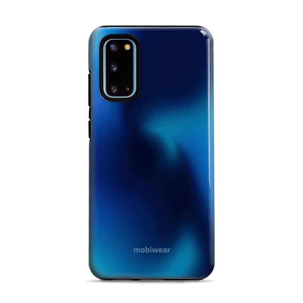 Odolný obal Mobiwear Elite Pro - Samsung Galaxy S20 - EP68E Modrý odstín