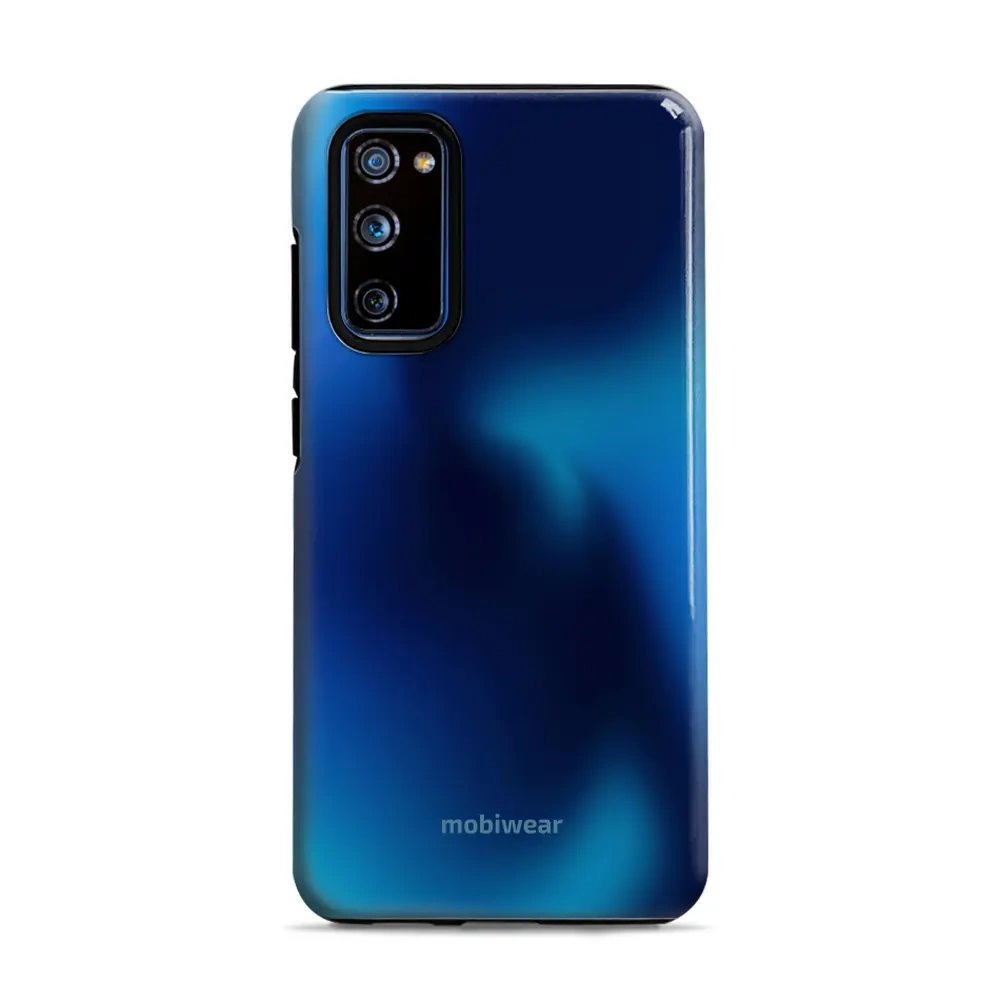 Odolný obal Mobiwear Elite Pro - Samsung Galaxy S20 FE - EP68E Modrý odstín