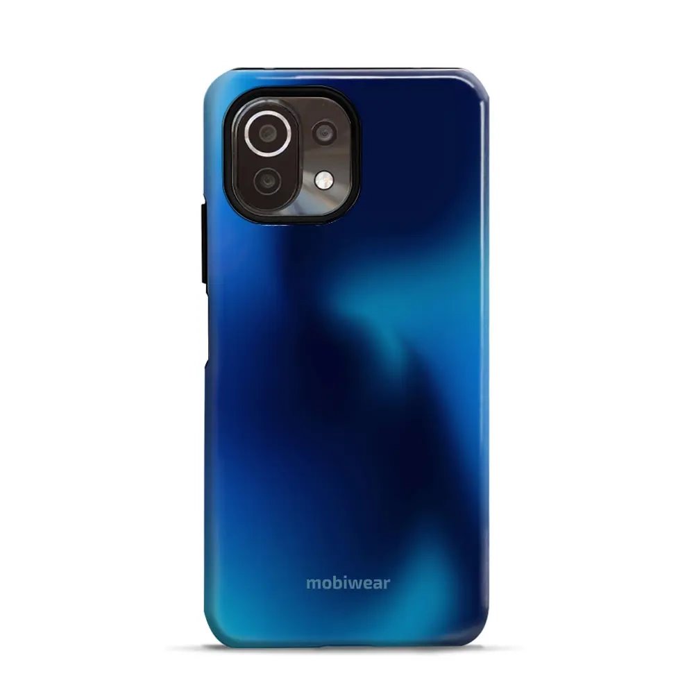 Odolný obal Mobiwear Elite Pro - Xiaomi 11 Lite 5G NE / Xiaomi Mi 11 Lite - EP68E Modrý odstín