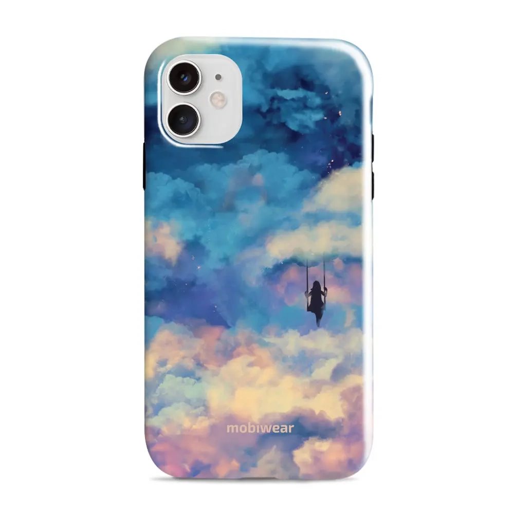 Odolný obal Mobiwear Elite Pro - Apple iPhone 11 - ER09E Dívka na houpačce v oblacích