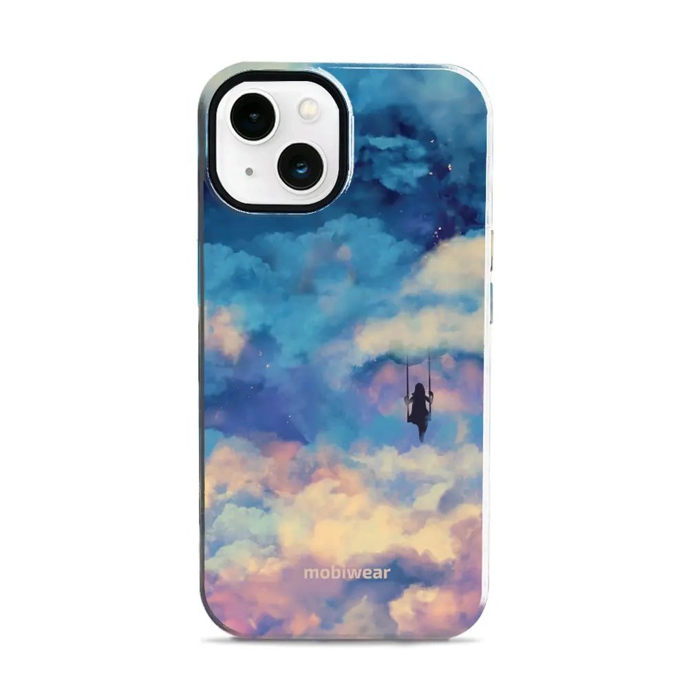 Odolný obal Mobiwear Elite Pro - Apple iPhone 13 - ER09E Dívka na houpačce v oblacích