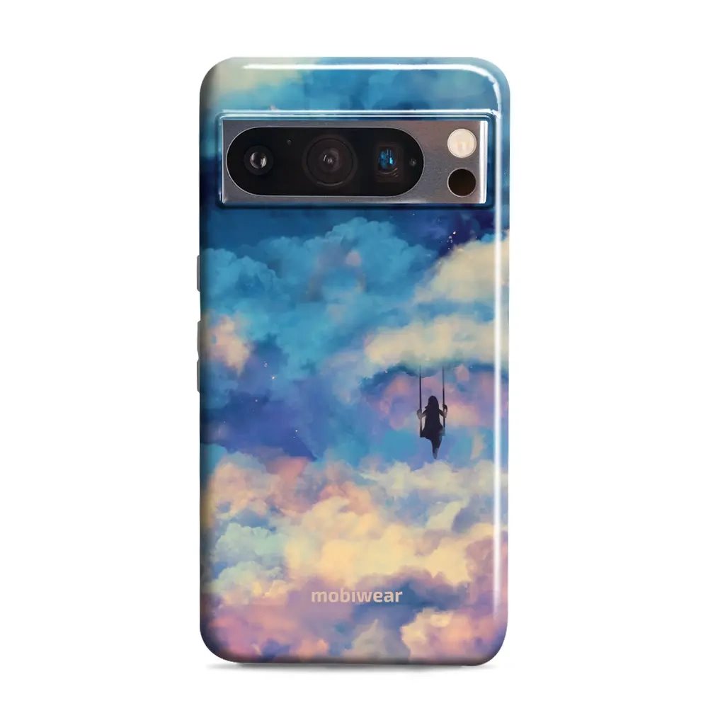Odolný obal Mobiwear Elite Pro - Google Pixel 8 Pro - ER09E Dívka na houpačce v oblacích