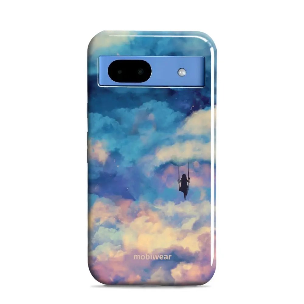 Odolný obal Mobiwear Elite Pro - Google Pixel 8A - ER09E Dívka na houpačce v oblacích