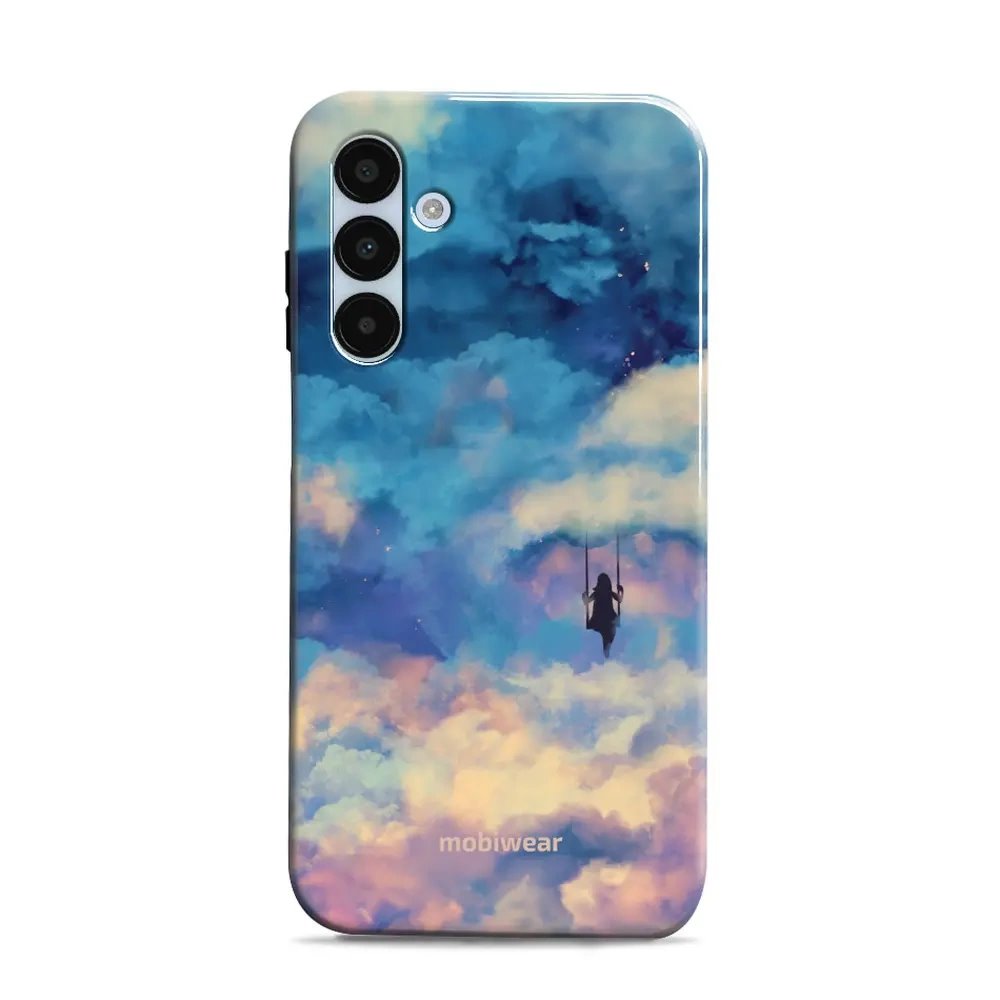 Odolný obal Mobiwear Elite Pro - Samsung Galaxy A25 5G - ER09E Dívka na houpačce v oblacích