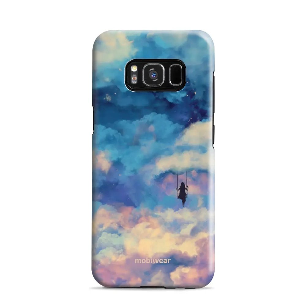 Odolný obal Mobiwear Elite Pro - Samsung Galaxy S8 - ER09E Dívka na houpačce v oblacích