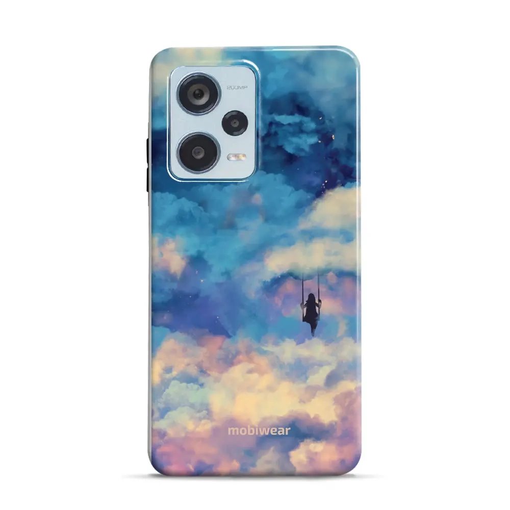 Odolný obal Mobiwear Elite Pro - Xiaomi Redmi Note 12 Pro Plus 5G - ER09E Dívka na houpačce v oblacích