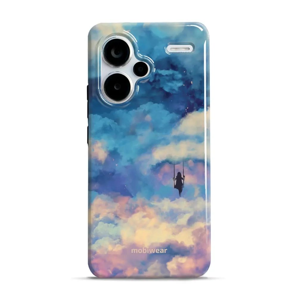 Odolný obal Mobiwear Elite Pro - Xiaomi Redmi Note 13 Pro Plus 5G - ER09E Dívka na houpačce v oblacích