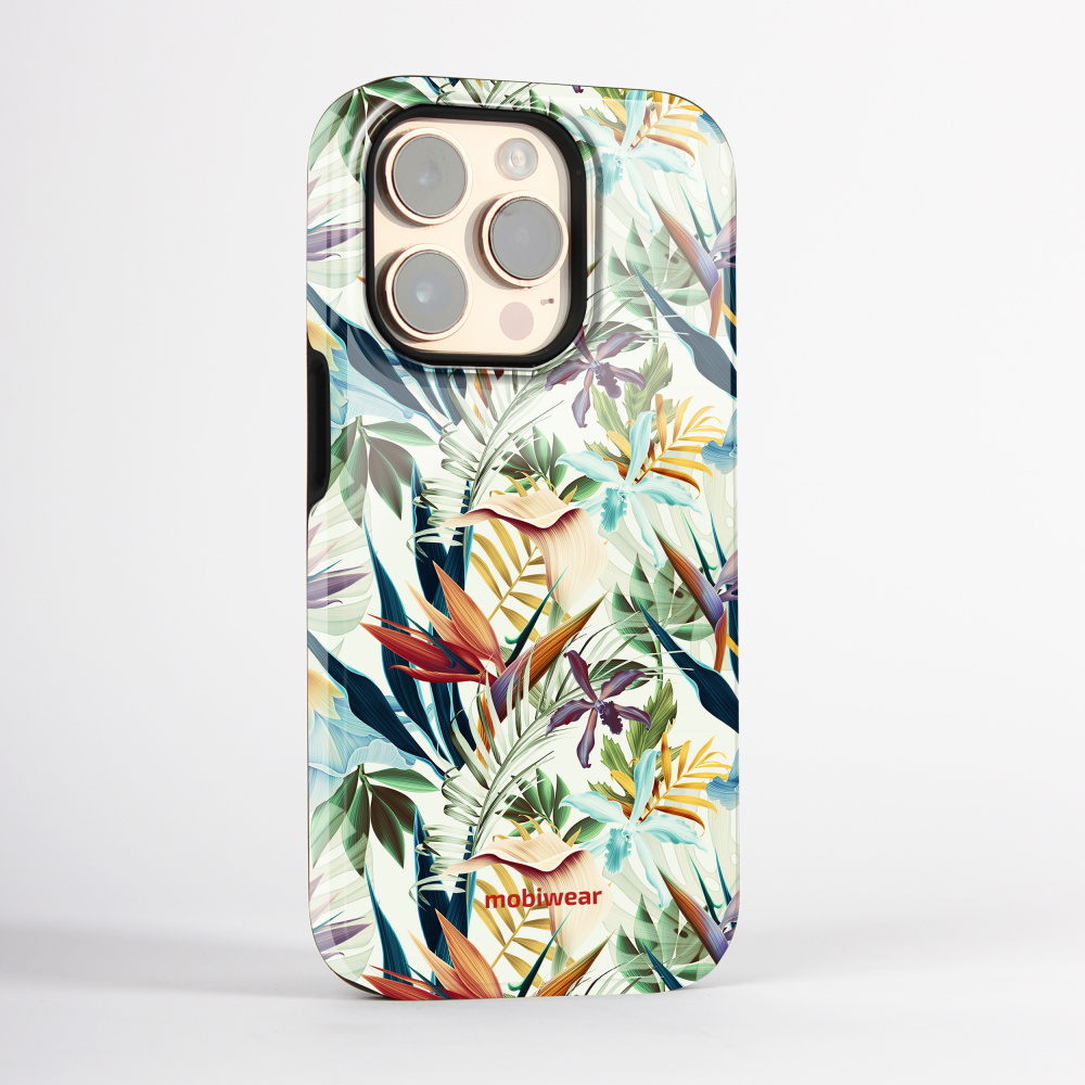 Odolný obal Mobiwear Elite Pro - Samsung Galaxy S21 Plus - E071E Flóra