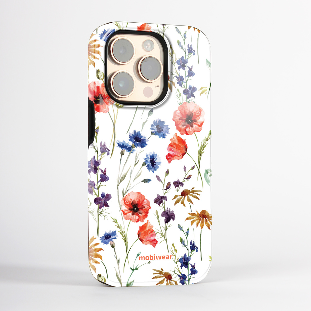 Odolný obal Mobiwear Elite Pro - Samsung Galaxy Z Flip 6 - EP04E Luční kvítí