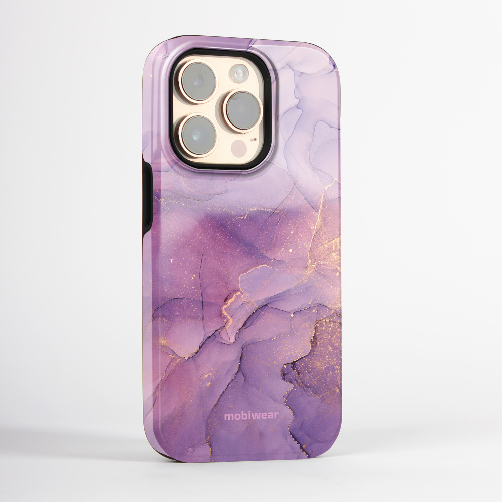 Odolný obal Mobiwear Elite Pro - Samsung Galaxy S24 - EP20E Fialový mramor