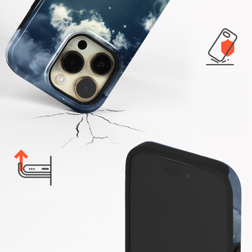 Odolný obal Mobiwear Elite Pro - Samsung Galaxy Z Flip 7 FE - E145E Noční obloha