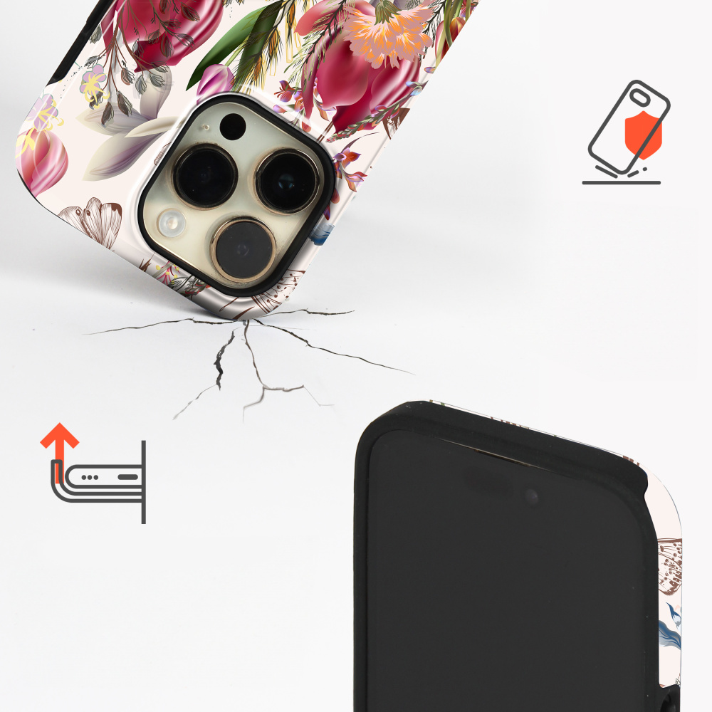 Odolný obal Mobiwear Elite Pro - Samsung Galaxy S24 - EP01E Rozkvetlá louka