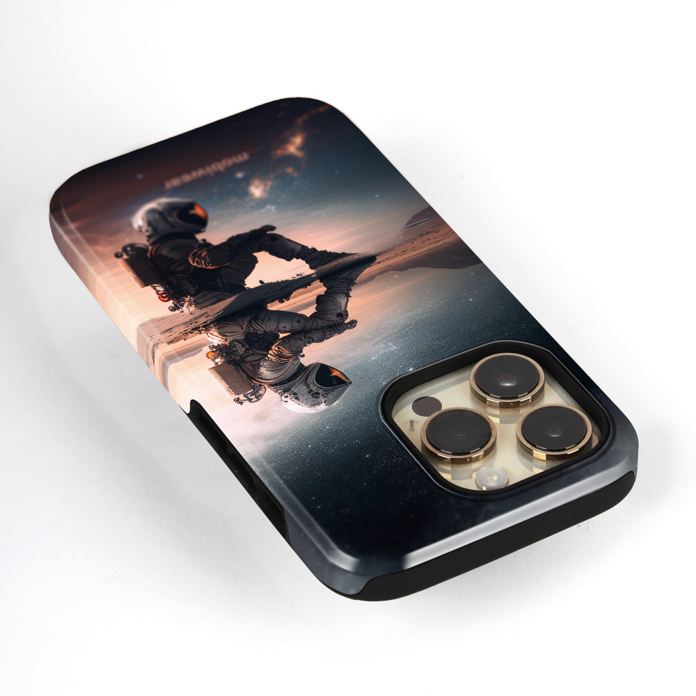 Odolný obal Mobiwear Elite Pro - Samsung Galaxy S21 Ultra - E003E Astronaut na samotce