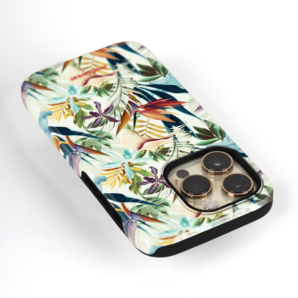 Odolný obal Mobiwear Elite Pro - Samsung Galaxy S21 Plus - E071E Flóra