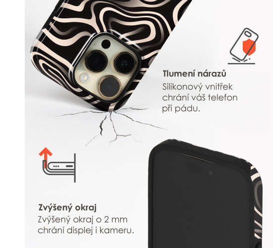 Elegantní kryt s tlumením nárazů