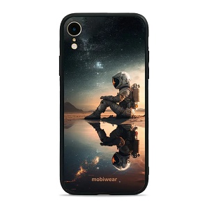 Lesklý kryt Mobiwear Glossy - Apple iPhone XR - G003G Astronaut na samotce