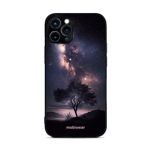 Lesklý kryt Mobiwear Glossy - Apple iPhone 11 Pro - G005G Strom s galaxií