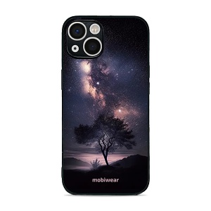 Lesklý kryt Mobiwear Glossy - Apple iPhone 13 - G005G Strom s galaxií