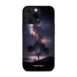 Lesklý kryt Mobiwear Glossy - Apple iPhone 13 Pro - G005G Strom s galaxií