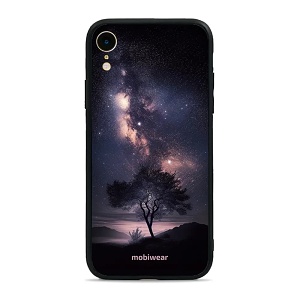 Lesklý kryt Mobiwear Glossy - Apple iPhone XR - G005G Strom s galaxií
