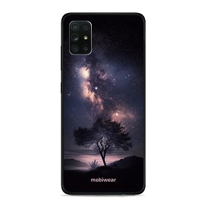 Lesklý kryt Mobiwear Glossy - Samsung Galaxy A71 - G005G Strom s galaxií