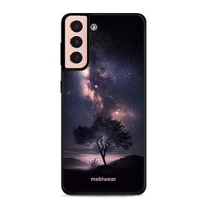 Lesklý kryt Mobiwear Glossy - Samsung Galaxy S21 - G005G Strom s galaxií