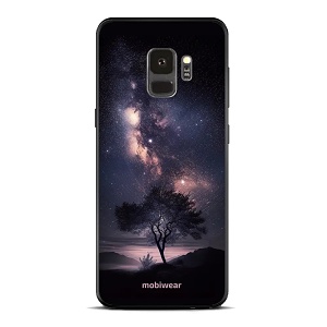 Lesklý kryt Mobiwear Glossy - Samsung Galaxy S9 - G005G Strom s galaxií