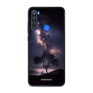 Lesklý kryt Mobiwear Glossy - Xiaomi Redmi Note 8T - G005G Strom s galaxií