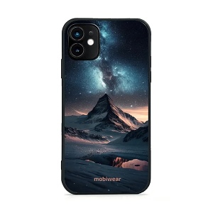 Lesklý kryt Mobiwear Glossy - Apple iPhone 11 - G006G Hora s hvězdnou oblohou