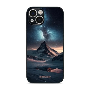 Lesklý kryt Mobiwear Glossy - Apple iPhone 13 - G006G Hora s hvězdnou oblohou