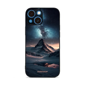 Lesklý kryt Mobiwear Glossy - Apple iPhone 13 Mini - G006G Hora s hvězdnou oblohou