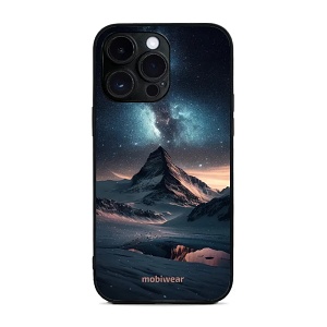 Lesklý kryt Mobiwear Glossy - Apple iPhone 14 Pro Max - G006G Hora s hvězdnou oblohou