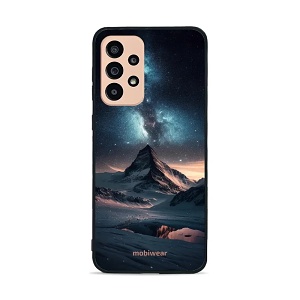 Lesklý kryt Mobiwear Glossy - Samsung Galaxy A33 5G - G006G Hora s hvězdnou oblohou