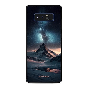 Lesklý kryt Mobiwear Glossy - Samsung Galaxy Note 8 - G006G Hora s hvězdnou oblohou - VÝPRODEJ