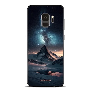 Lesklý kryt Mobiwear Glossy - Samsung Galaxy S9 - G006G Hora s hvězdnou oblohou