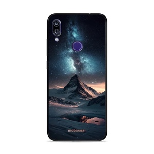 Lesklý kryt Mobiwear Glossy - Xiaomi Redmi 7 - G006G Hora s hvězdnou oblohou