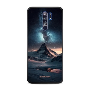 Lesklý kryt Mobiwear Glossy - Xiaomi Redmi 9 - G006G Hora s hvězdnou oblohou