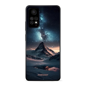 Lesklý kryt Mobiwear Glossy - Xiaomi Redmi Note 11 Pro 5G - G006G Hora s hvězdnou oblohou