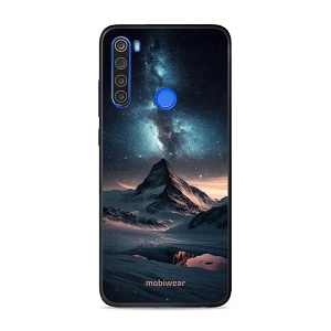 Lesklý kryt Mobiwear Glossy - Xiaomi Redmi Note 8T - G006G Hora s hvězdnou oblohou