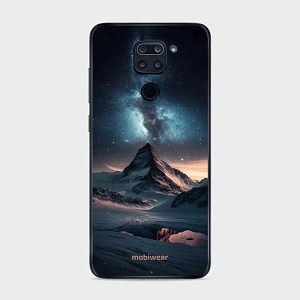 Lesklý kryt Mobiwear Glossy - Xiaomi Redmi Note 9 - G006G Hora s hvězdnou oblohou