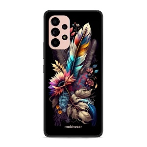 Lesklý kryt Mobiwear Glossy - Samsung Galaxy A53 5G - G011G Kytice s pírkem