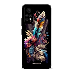 Lesklý kryt Mobiwear Glossy - Xiaomi Redmi Note 11 Pro 5G - G011G Kytice s pírkem