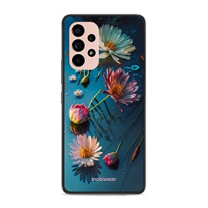 Lesklý kryt Mobiwear Glossy - Samsung Galaxy A53 5G - G013G Květy na hladině