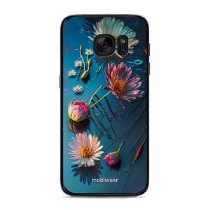 Lesklý kryt Mobiwear Glossy - Samsung Galaxy S7 - G013G Květy na hladině