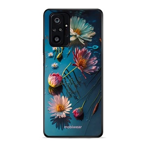 Lesklý kryt Mobiwear Glossy - Xiaomi Redmi Note 10 Pro - G013G Květy na hladině