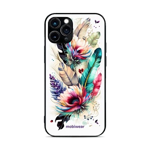 Lesklý kryt Mobiwear Glossy - Apple iPhone 11 Pro - G017G Pírka a květy