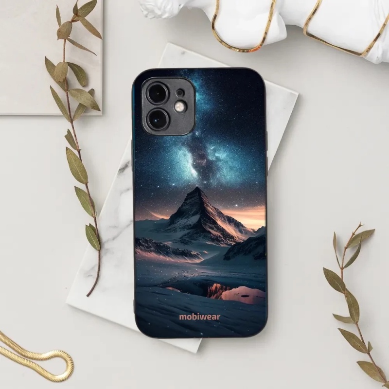 Lesklý kryt Mobiwear Glossy - Samsung Galaxy A52 / A52s 5G - G006G Hora s hvězdnou oblohou