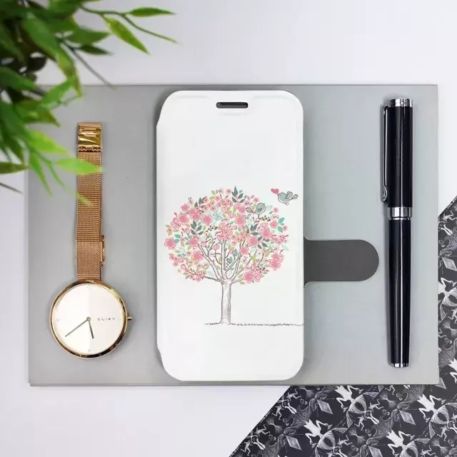 Flipové pouzdro Mobiwear - Xiaomi Redmi A2 - M120S Strom a ptáčci